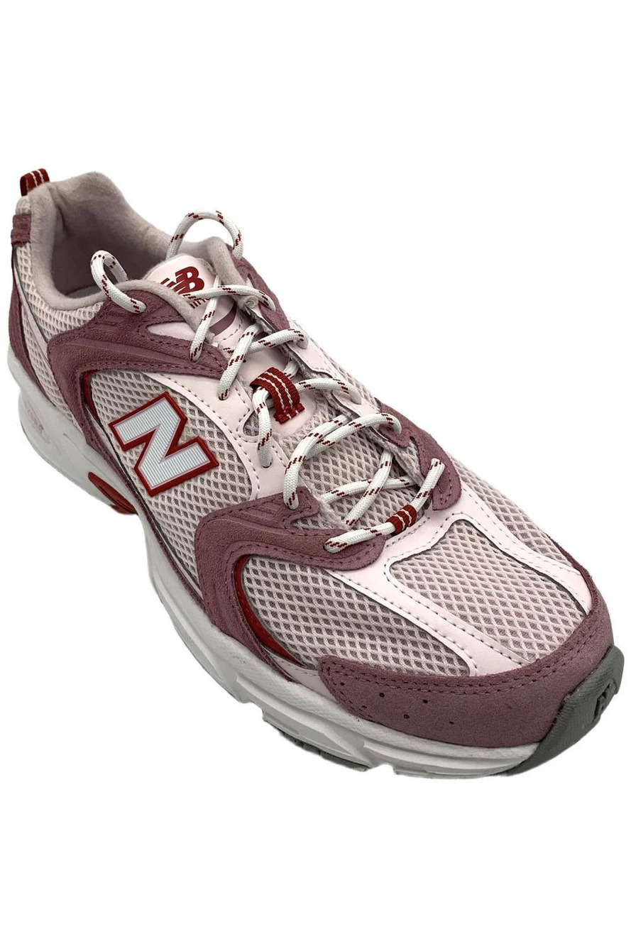 New Balance Men's 530 Sneakers Rosewood/Pink Salt/Shadow Red - Medium